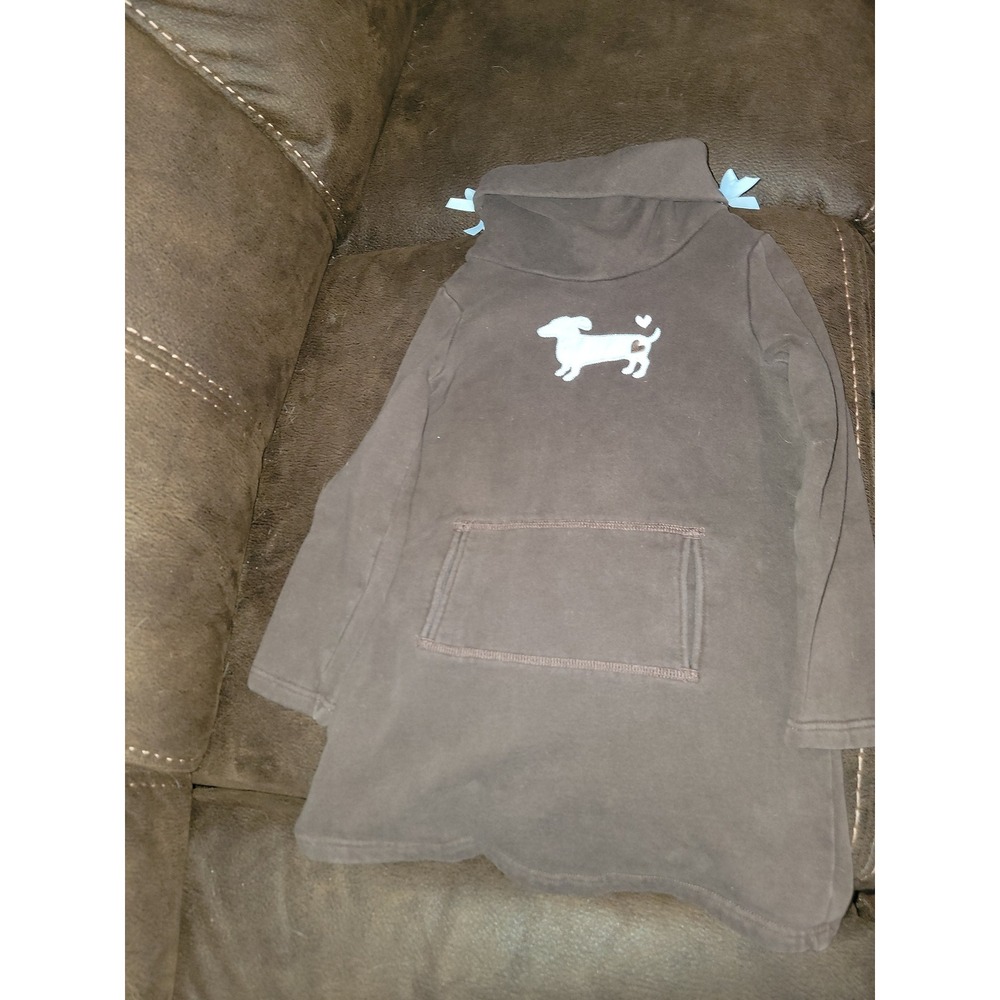 Gymboree girls best friend brown dog dress size 6‎